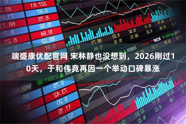 端盛康优配官网 宋林静也没想到，2026刚过10天，于和伟竟再因一个举动口碑暴涨